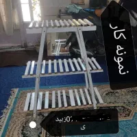 استندچوبی زیرگلدانی|صنایع دستی و سایر لوازم تزئینی|بندر ماهشهر, |دیوار
