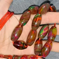 تسبیح اصل کهربا پرچمی