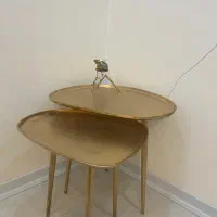 میز عسلی الومینیومی