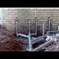 لوله کشی اب وفاضلاب برقکش کناف رنگامیزی نصب اسپیلت