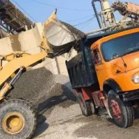 ماسه ، شن ، خاکبرداری ، مصالح ساختمانی