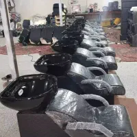 سرشور مبلی بدنه فلز با تمام شیرآلات با سنگ آرگا نو