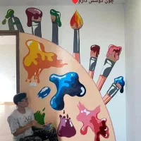 اجرای نقاشی هنری|تابلو، نقاشی، عکس|کرج, گوهردشت|دیوار