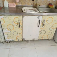 دوتاکابینت سه درب فلزی وگازطرح فر تقریبا نومیز