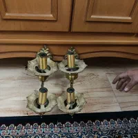 دو عدد لوستر دیوار کوب|لوستر و چراغ آویز|اراک, |دیوار