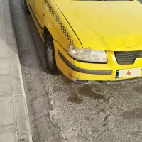 تاکسی سمند مدل ۷۸ تمیز بی رنگ