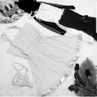 لباس خواب شب زنانه کاستوم خدمتکاری ساتن|لباس|قم, کلهری|دیوار