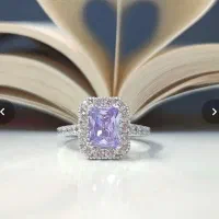 انگشتر جواهر تمام نقره مدل امرالدکات رنگی رنگی|بدلیجات|تبریز, |دیوار