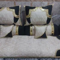 دوتا کناره ۴ تا لوله ای چهارتا کتابی و ۴ تا کوسن