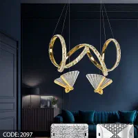 لوستر وارداتی مدل پروانه ایی اس ام دی