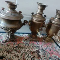 سماور ذغالی قدیمی سالم بسیار زیبا و قابل استفاده