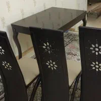 ناهار خوری ۴نفره + بوفه|میز و صندلی غذاخوری|تهران, تسلیحات|دیوار