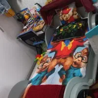 تخت مدل ماشین تمام چوب