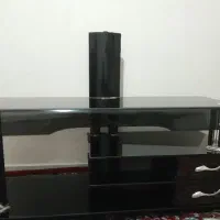 میز تلویزیون شیشه ای