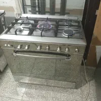 اجاق گاز فردار صفحه وبدنه استیل|اجاق گاز و لوازم برقی پخت‌وپز|مشکین‌دشت, |دیوار