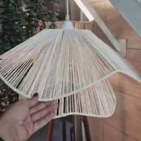 لوستر مکرومه و رافیا