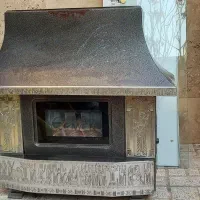 بخاری شومینه ای|بخاری، هیتر، شومینه|کرمانشاه, |دیوار