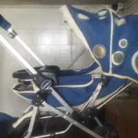 فروش کالسکه و ست کامل +تاب اویز