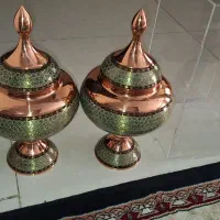 ظرف تزیین خاتم کاری آقاجانی|صنایع دستی و سایر لوازم تزئینی|تهران, جوادیه|دیوار