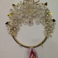 جا حوله ای گل کریستالی