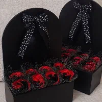 باکس گل رُز رُبانی ( ارسال رایگان )