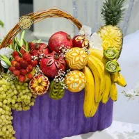 حکاکی و میوه ارایی|خدمات پذیرایی، مراسم|زنجان, |دیوار