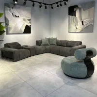 مبل ال حصیری بامبو|مبلمان خانگی و میز عسلی|چهاردانگه (تهران), |دیوار