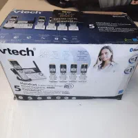 تلفن بیسیم VTech IS8151-5 با ۵ گوشی-نو و تستشده|تلفن رومیزی|تهران, امانیه|دیوار