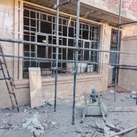 کاشی کاری و نمای سنگ و نمای صوفال انجام داده میشود