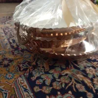 ۳عدد سینی مسی خالص نو نو|ظروف سرو و پذیرایی|تهران, قیام|دیوار