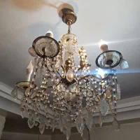 دو عدد لوستر چک اصل|لوستر و چراغ آویز|تهران, کوی فراز|دیوار