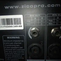 میکسر zico6060|سیستم صوتی خانگی|مشهد, مصلی (کارمندان اول)|دیوار