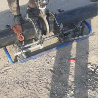 جوشکاری لوله پلی اتیلن با دستگاه|خدمات پیشه و مهارت|بروجرد, |دیوار