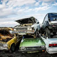 اسقاط خودروهای فرسوده تصادفی سوخته