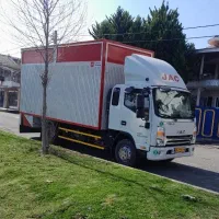 اتوبار باربری نیسان بار خاور ایسوزو.کارگرخالی