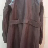 پالتوچرم زرشکی ، xl سایز۳۶ تا۳۸ جواب میده