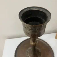 جام قدیمی و سماور روسی|کلکسیون اشیاء عتیقه|رشت, گلسار|دیوار