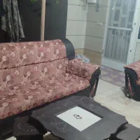 مبل راحتی|مبلمان خانگی و میز عسلی|تربت‌حیدریه, منظر|دیوار