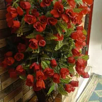 گل وگلدان