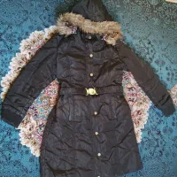 کاپشن زمستانه کلاه دار