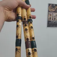 نی هفت بند ۳مهردرتمامکوکها سوختنگاری شده گره کاشان