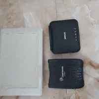 سه عدد مودم به همراه یک عدداداپتورخیلی قوی