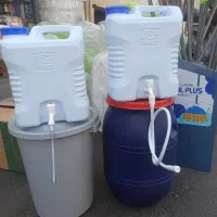 گالن شیر دار ۲۵ لیتری و دبه شیر دار ۱۶لیتر۲۰ لیتر