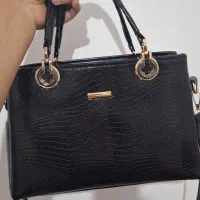 کیف ورنی نو جادار شیک با بند دوشی