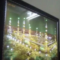 به زندگی تان روح ببخشید تابلو قاب مذهبی چراغدار