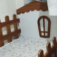 تخت کودک همراه تشک تمام فنری در حدنو|تخت و صندلی بچه|تهران, اتابک|دیوار