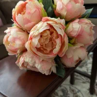 دسته گل وارداتی مصنوعی پیونی