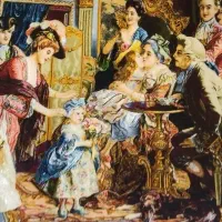 تابلو فرش تولدمادربزرگ