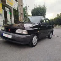 پراید مشکی مدل ۸۷ هیدرولیک دور رنگ فنی سالم