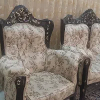 مبل استیل ۹ نفره با میز وسط و کنار مبلی|مبلمان خانگی و میز عسلی|تهران, دکتر هوشیار|دیوار